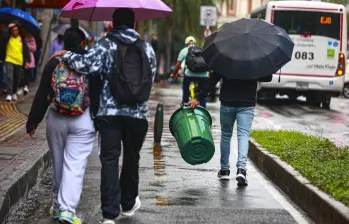 El Municipio de Bello se quedará sin agua esra semana, los usurios deberán abastecerse Foto: Manuel Saldarriaga Quintero.