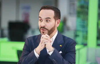 El candidato Abelardo de la Espriella tuvo un tenso diálogo con el medio Noticias Caracol cargado de tensión y frases polémicas. Foto: Manuel Saldarriaga Quintero.