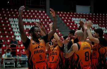 Paisas va por su tercer título de la Liga de Baloncesto Colombiano. Foto: Cortesía Paisas