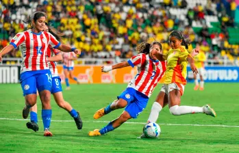 Colombia igualó con Paraguay y clasificó al hexagonal final del Sudamericano Sub-17. FOTO FCF