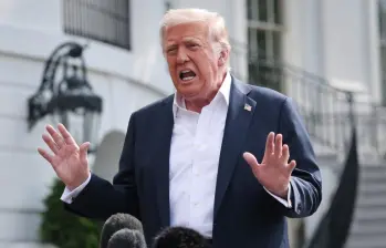 Las decisiones de Donald Trump recuerdan a la estrategia que el expresidente de Estados Unidos, Richard Nixon, usó en plena Guerra Fría. FOTO: Getty