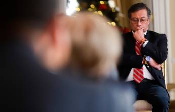 El presidente Gustavo Petro insiste en que está facultado para convocar a la consulta vía decreto. FOTO COLPRENSA
