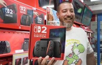 La Nintendo Switch 2 ya está a la venta en Colombia: esto es lo que debe saber antes de comprarla. FOTO AFP