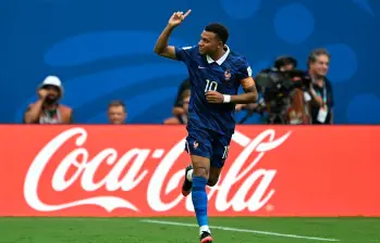 Kylian Mbappé es el máximo goleador de la historia de los mundiales: suma 22 goles en 22 partidos disputados. Foto: AFP