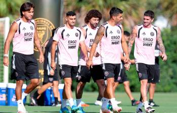 Inter de Miami, equipo lleno de figuras con Messi a la cabeza, quiere jugar el torneo internacional. FOTO GETTY 