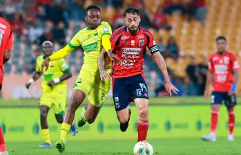Francisco Fydriszewski es una de las figuras del Medellín. En el Apertura de este año no ha tenido su mejor rendimiento. FOTO manuel saldarriaga