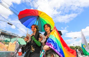 La marcha lgbtiq+ es una de las actividades de las organzaciones sociales contra la violencia sexual y la discriminación. Foto: Esneyder Gutiérrez.