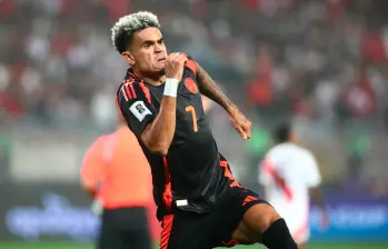 Colombia, seguramente con la presencia de Luis Díaz, disputará un amistoso con Perú en octubre. FOTO GETTY