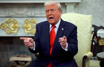 Donald Trump sostuvo que ordeno varios ataques contra el grupo terrorista Isis, en Nigeria. FOTO: GETTY. 