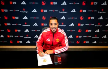 El futbolista belga Youti Tielemans fue una de las figuras de la Selección de su país. Foto: tomada del x de Manchester United