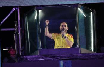 Abelardo De La Espriella sacó más de dos millones de votos en Antioquia. FOTO: Colprensa