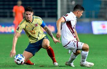 Colombia visita a Venezuela con la consigna de sumar tres puntos para mejorar su posición en la tabla y también en el Ranking FIFA. FOTO GETTY
