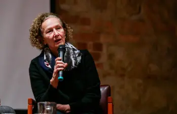 Vera Grabe es la jefe negociadora del Gobierno en el proceso con el Eln. FOTO COLPRENSA