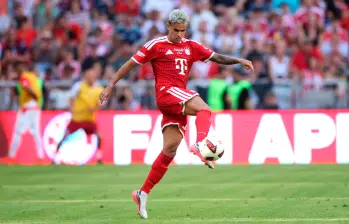 Luis Díaz buscará su segunda Supercopa de Alemania. En la temporada pasada, el colombiano debutó con los bávaros de forma oficial en la edición de 2025 ante Stuttgart donde marcó un gol. FOTO GETTY 