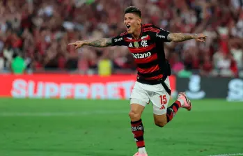 Jorge Carrascal fue pieza clave en la victoria de Flamengo por el Brasileirao. Foto: GETTY. 