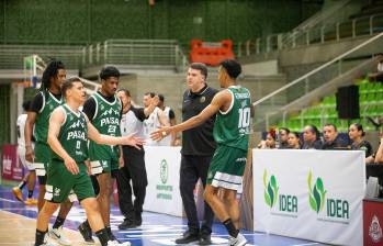 Paisas ajustó su triunfo 18 en la temporada y es el primer finalista de la Liga Profesional de baloncesto en Colombia. FOTO Esneyder Gutiérrez 