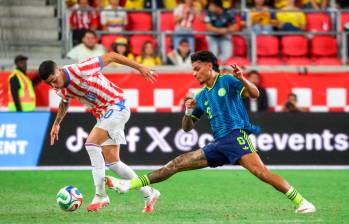 El mediocampista Richard Ríos es uno de los jugadores llamados a asumir protagonismo en el nuevo proceso de la Selección Colombia. FOTO: AFP