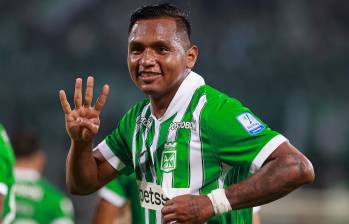 Alfredo Morelos es una baja sensible para Nacional. FOTO MANUEL SALDARRIAGA