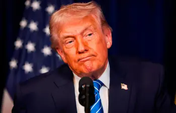 Donald Trump, presidente de Estados Unidos. FOTO GETTY. 