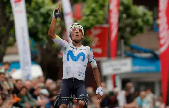 El ciclista colombiano Nairo Quintana anunció en marzo pasado que esta será su última temporada como ciclista profesional. Foto: tomada del x de @MovistarTeam