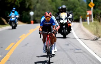 Egan Bernal compite por primera vez con Colombia en un Mundial. FOTO: Getty