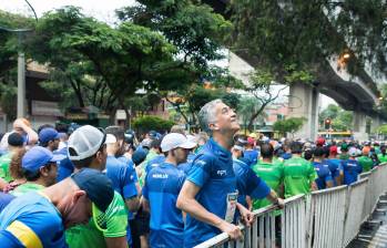 Correr en las calles de Medellín