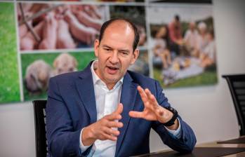 Santiago Piedrahíta, presidente de Grupo Bios, habló con EL COLOMBIANO sobre el desempeño de la compañía, sus inversiones y las perspectivas para el sector de alimentos. FOTO Camilo Suárez