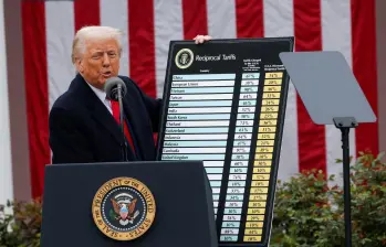 Los aranceles de Donald Trump fueron tumbado por el Tribunal Supremo de Estados Unidos. FOTO: Getty.