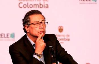 Gustavo Petro, presidente de Colombia. FOTO: Colprensa