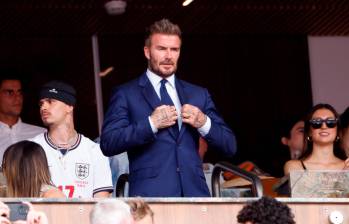 David Beckham amplió sus acuerdos comerciales durante el año de la Copa Mundial de la FIFA, con campañas para marcas internacionales. FOTO GETTY