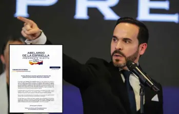 El presidente electo fijó ciertos criterios que busca se cumplan en este proceso con el gobierno saliente. Foto: Colprensa/Abelardo de la Espriella.