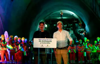 La conexión del Toyo comprende un túnel de 9,74 kilómetros y una vía nueva entre Santa Fe de Antioquia y Giraldo. FOTO: Camilo Suárez