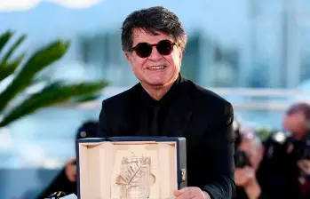 Jafar Panahi recibió el premio más importante de esta edición del Festival. Foto: Getty.
