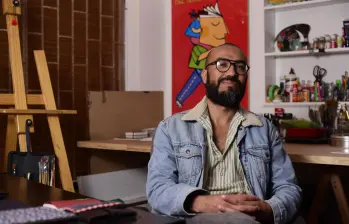 Dipacho es el seudónimo del autor Diego Francisco Sánchez Rodríguez, destacado ilustrador y escritor colombiano. Foto: Juan Pablo Nieto Oliveros