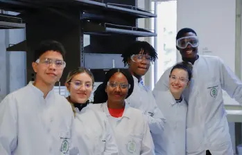 Algunos de los estudiantes del programa que ofrece la Universidad Nacional sede Medellín. FOTO: Cortesía