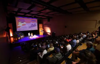 La primera edición del Festival de Filosofía Comfama fue en 2024. FOTO: Cortesía Comfama.