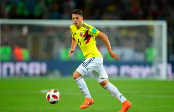 El lateral derecho antioqueño Santiago Arias es uno de los mundialistas de la Selección Colombia. Estuvo en Brasil 2014 y Rusia 2018. FOTO: GETTY