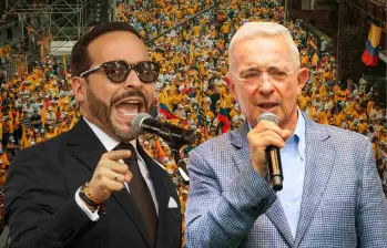 Abelardo de la Espriella decía que “es más uribista que doña Lina (Moreno de Uribe, ex primera dama y esposa del Álvaro Uribe), pero ahora sus bases retan al expresidente. Foto: Colprensa.