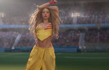 Shakira se convirtió en la reina de los mundiales con las canciones hechas para las copas de Sudáfrica 2010 y Norteamérica 2026. Foto: Captura video Dai dai.