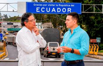 La eliminación de aranceles entre Colombia y Ecuador desató una controversia diplomática que expertos atribuyen más a provocación política que comercial. FOTO AFP Y PRESIDENCIA