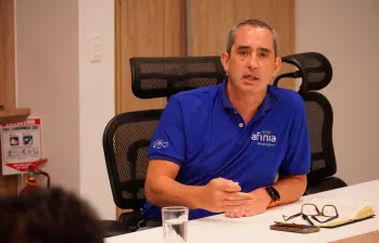 Gerente general de Afinia, Ricardo José Arango Restrepo. FOTO: Cortesía Afinia