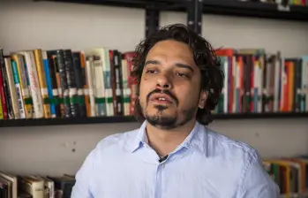 Álvaro Narváez fue secretario de Cultura de Medellín entre 2020 y 2023. Foto: Carlos Alberto Velásquez.