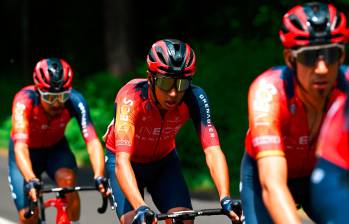 Egan Bernal, ganador del Tour y el Giro, es una de las figuras de la Vuelta a España. FOTO GETTY