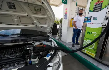 n Antioquia el precio del GNV se mantuvo estable pese a los aumentos registrados en otras regiones del país. FOTO: Manuel Saldarriga