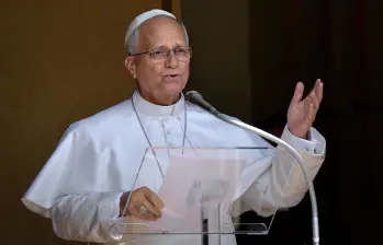El papa León XIV expresó su solidaridad con las víctimas del terremoto de magnitud 7,4 en Colombia y destinó 100.000 euros de ayuda para los damnificados. FOTO: GETTY