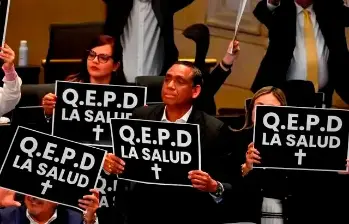 La reforma a la salud está estancada en la Comisión Séptima del Senado, en donde debe afrontar su tercero de cuatro debates. FOTO COLPRENSA