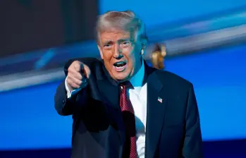 Donald Trump, presidente de Estados Unidos. FOTO GETTY