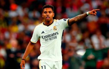 Rodrygo llegó al Real Madrid en 2019 procedente del Santos de Brasil. Los españoles pagaron 45 millones de euros cuando solo tenía 18 años. FOTO Getty 