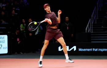 Jannik Sinner, vigente campeón del Abierto de Australia, el primer Grand Slam de 2026. FOTO Getty