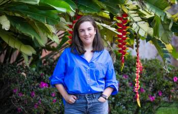 Nacida en Australia de padres antioqueños, Ana Escobar ha vivido en las dos partes del mundo. Foto: Esneyder Gutiérrez.